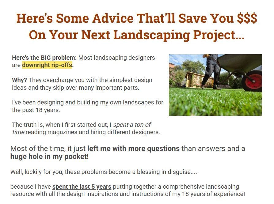 person-using-landscaping-plans